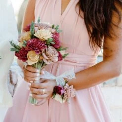 Vintage Vineyard Bridesmaid Bouquet -Flowers Sales 2024 VINTAGEVINEYARDBRIDESMAIDBOUQUET