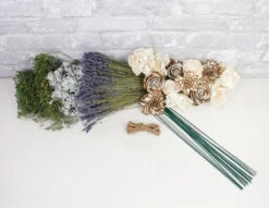 All Natural Bridesmaid Bouquet -Flowers Sales 2024 all natural bridesmaid bouquet kit 935061