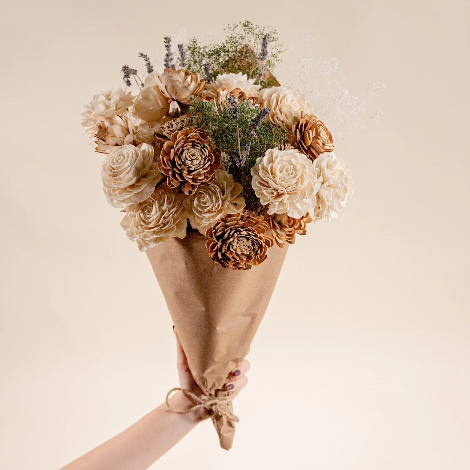 All Natural Loose Flower Bouquet 3 All Natural Loose Flower Bouquet