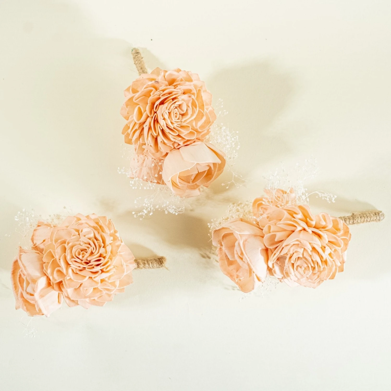Bashful Beauty Boutonniere (Set Of 3) 6 Bashful Beauty Boutonniere (Set Of 3) - Image 4