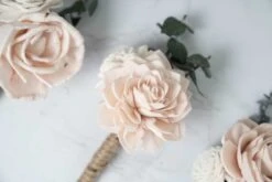 Blush Beauty Boutonniere (Set Of 3) 10 Blush Beauty Boutonniere (Set Of 3) -Flowers Sales 2024 blush beauty boutonniere kit set of 3 281020
