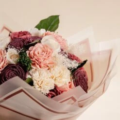 Blushing Beauty Finished Bouquet - Large -Flowers Sales 2024 blushing beauty finished bouquet large 100686