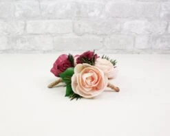 Blushing Belle Boutonniere (Set Of 3) -Flowers Sales 2024 blushing belle boutonniere craft kit set of 3 933305