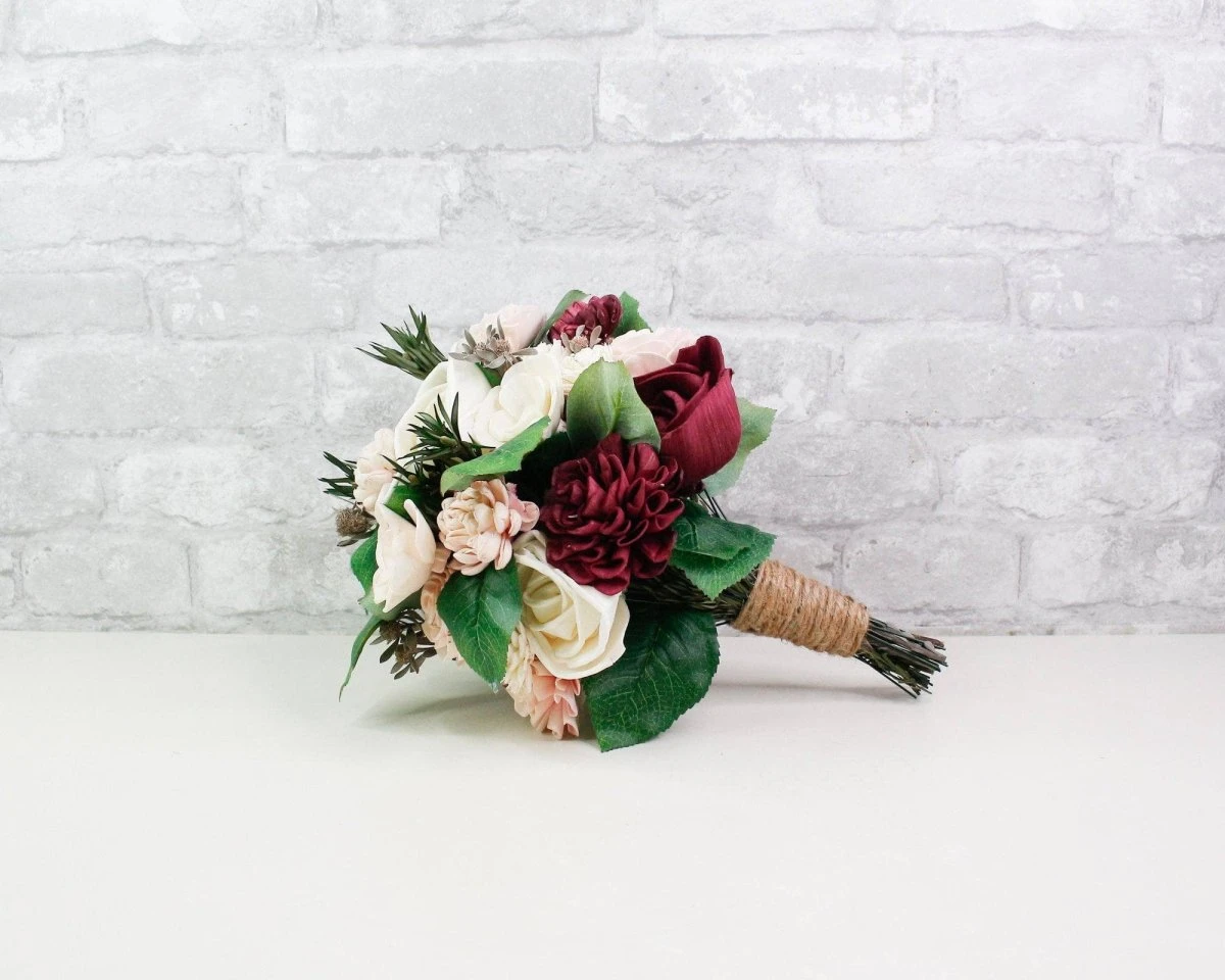 Blushing Belle Bridesmaid Bouquet 5 Blushing Belle Bridesmaid Bouquet - Image 3