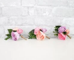 Botanical Beauty Boutonniere (Set Of 3)