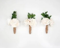 Boxwood Boutonniere (Set Of 3) 9 Boxwood Boutonniere (Set Of 3) -Flowers Sales 2024 boxwood boutonniere set of 3 327632
