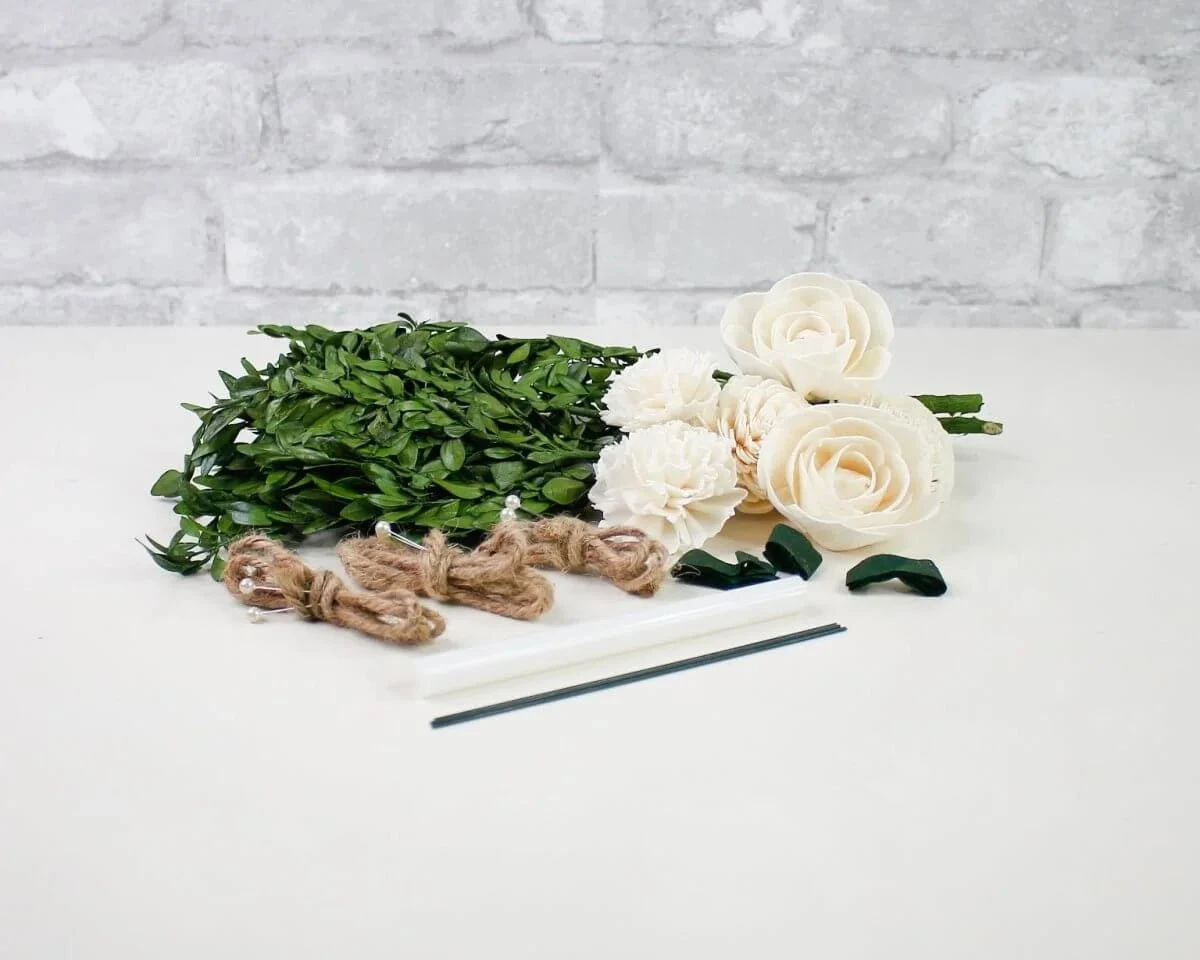 Boxwood Boutonniere (Set Of 3) 6 Boxwood Boutonniere (Set Of 3) - Image 4