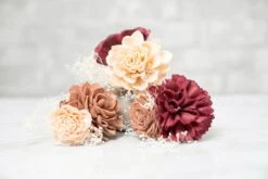 Bubblegum Bliss Boutonniere (Set Of 3)