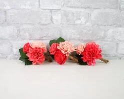 Caprice Boutonniere (Set Of 3)