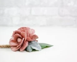 Cinder Rose Boutonniere (Set Of 3) -Flowers Sales 2024 cinder rose boutonniere set of 3 155147