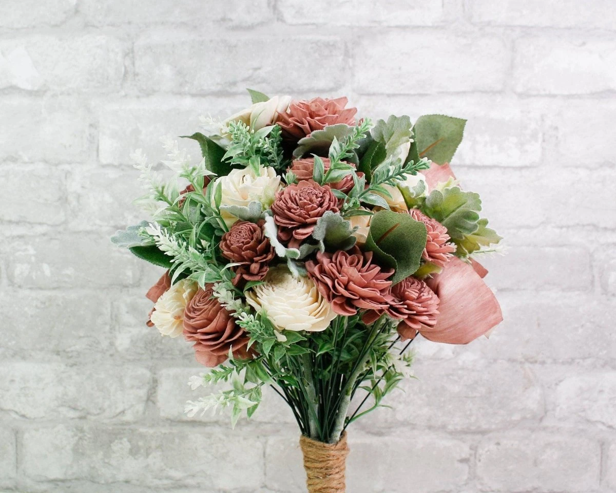 Cinder Rose Bridal Bouquet 6 Cinder Rose Bridal Bouquet - Image 4