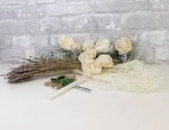 Constance Boutonniere (Set Of 3) -Flowers Sales 2024 constance boutonniere craft kit set of 3 704640