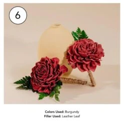 Custom Father's Boutonniere (Set Of 2) -Flowers Sales 2024 custom fathers boutonniere set of 2 309616