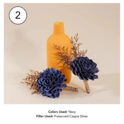 Custom Father's Boutonniere (Set Of 2) -Flowers Sales 2024 custom fathers boutonniere set of 2 458790