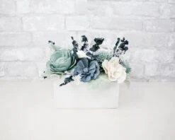 Dusty Blues Centerpiece