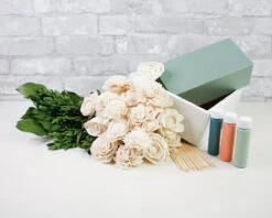 Hacienda Rose Centerpiece -Flowers Sales 2024 hacienda rose centerpiece craft kit 975856