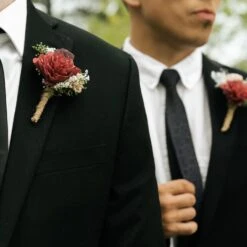 Love Story Boutonniere (Set Of 3) -Flowers Sales 2024 love story boutonniere set of 3 142523