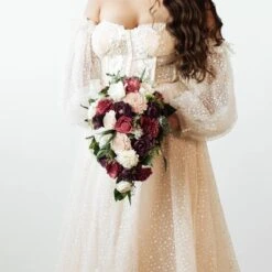 Love Story Cascade Bouquet -Flowers Sales 2024 love story cascade bouquet 618450