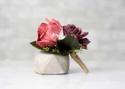 Love Story Groom's Boutonniere