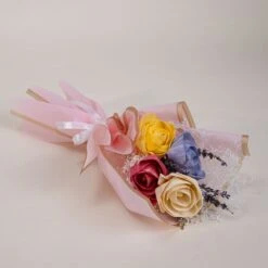 Pastel Sweetheart Finished Bouquet -Flowers Sales 2024 pastel sweetheart finished bouquet 460103