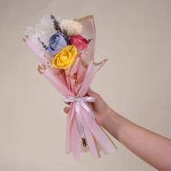 Pastel Sweetheart Finished Bouquet -Flowers Sales 2024 pastel sweetheart finished bouquet 894774