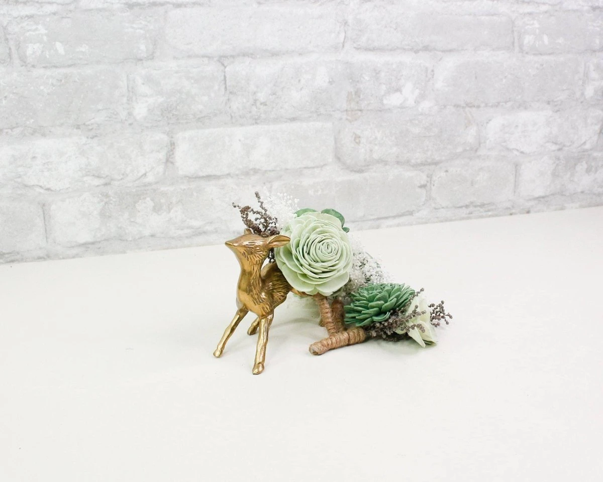 Silver Sage Boutonniere (Set Of 3)* 9 Silver Sage Boutonniere (Set Of 3)* - Image 7