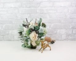 Silver Sage Bridal Bouquet -Flowers Sales 2024 silver sage bridal bouquet kit 230961
