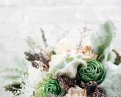 Silver Sage Bridal Bouquet -Flowers Sales 2024 silver sage bridal bouquet kit 479241