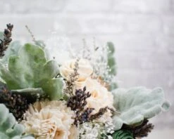 Silver Sage Bridal Bouquet -Flowers Sales 2024 silver sage bridal bouquet kit 599396