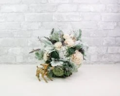 Silver Sage Bridal Bouquet -Flowers Sales 2024 silver sage bridal bouquet kit 654793