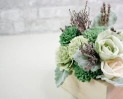 Silver Sage Centerpiece -Flowers Sales 2024 silver sage centerpiece craft kit 231060