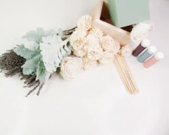 Silver Sage Centerpiece -Flowers Sales 2024 silver sage centerpiece craft kit 888982