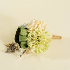 Gazebo Parts Direct Sales Store -Flowers Sales 2024 silver sage grooms boutonniere 804831