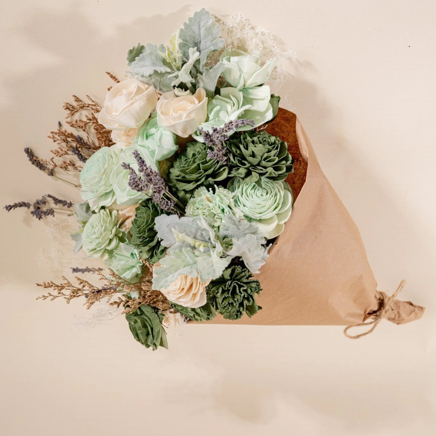 Silver Sage Loose Flower Bouquet 6 Silver Sage Loose Flower Bouquet - Image 4