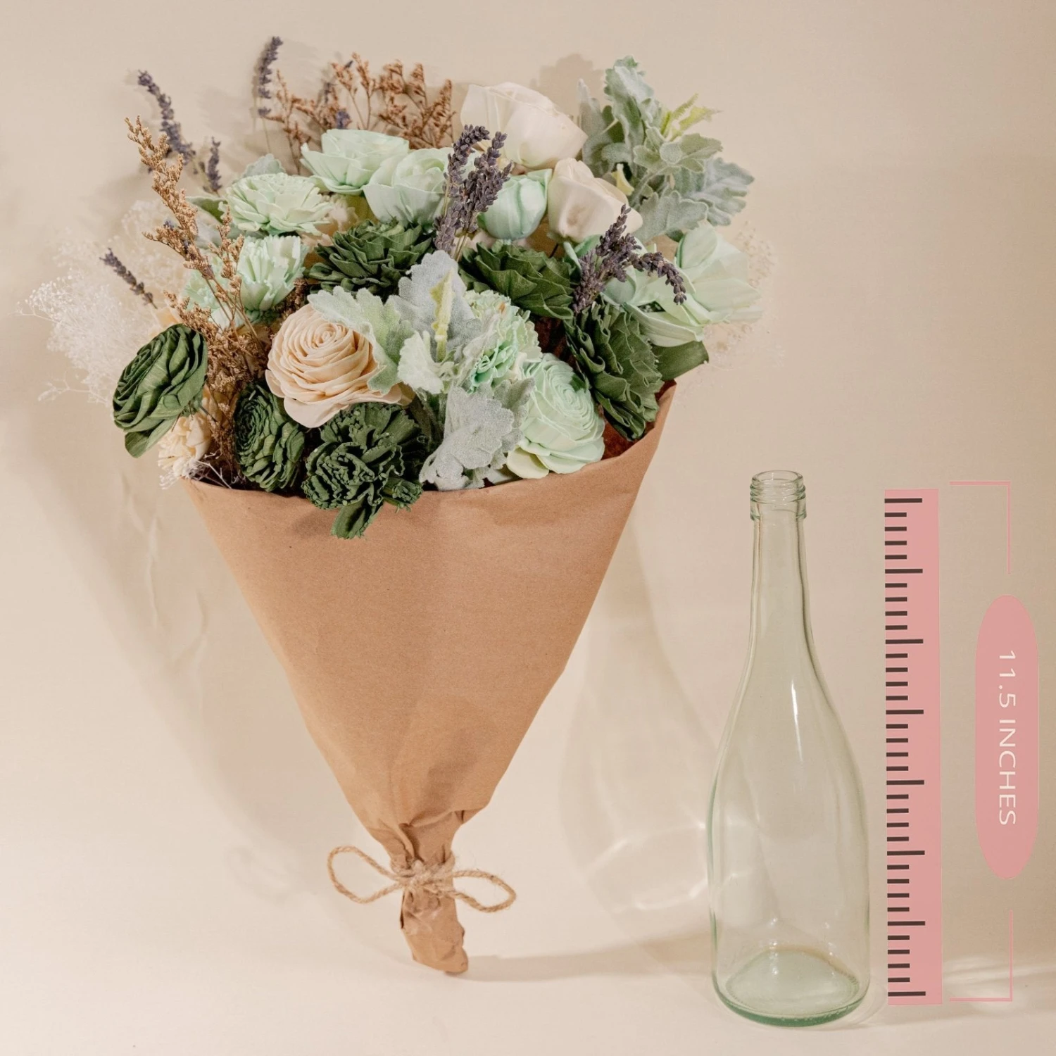 Silver Sage Loose Flower Bouquet 4 Silver Sage Loose Flower Bouquet - Image 2