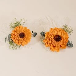 Sunflower Daze Mother's Corsage (Set Of 2) -Flowers Sales 2024 sunflower daze mothers corsage set of 2 195014