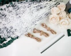 Tie The Knot Boutonniere (Set Of 3) -Flowers Sales 2024 tie the knot boutonniere craft kit set of 3 203030