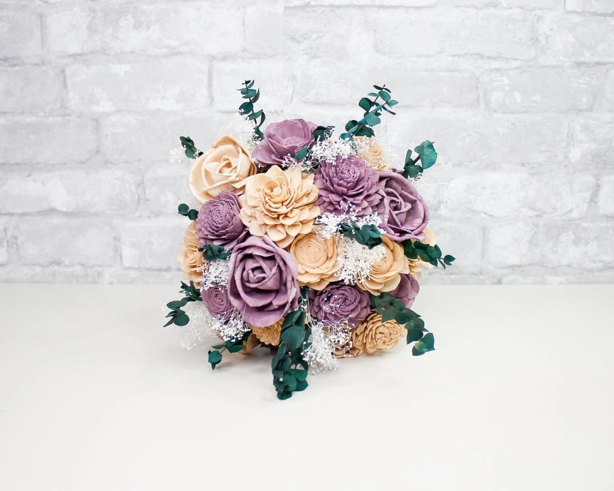 Tie The Knot Bridesmaid Bouquet 3 Tie The Knot Bridesmaid Bouquet