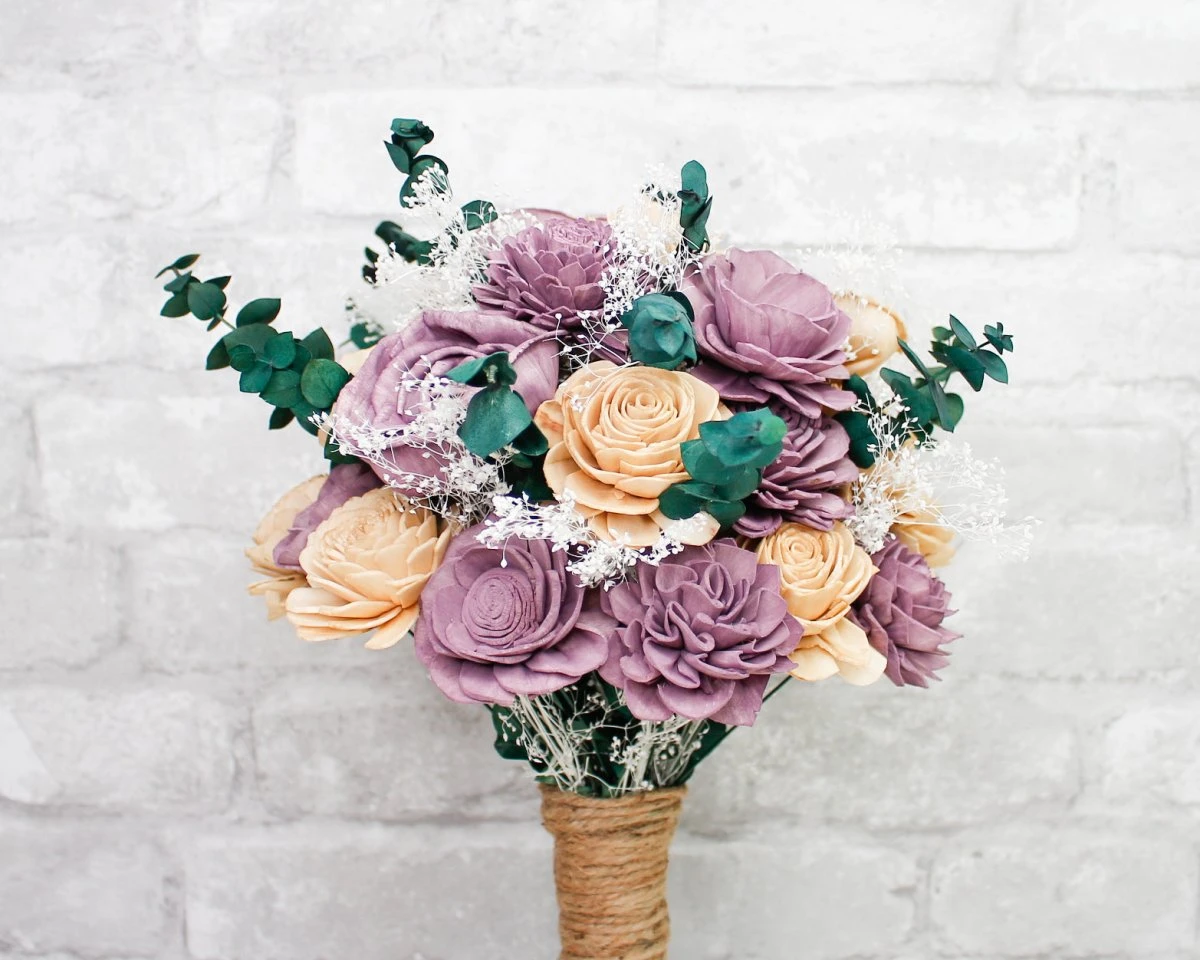 Tie The Knot Bridesmaid Bouquet 9 Tie The Knot Bridesmaid Bouquet - Image 7