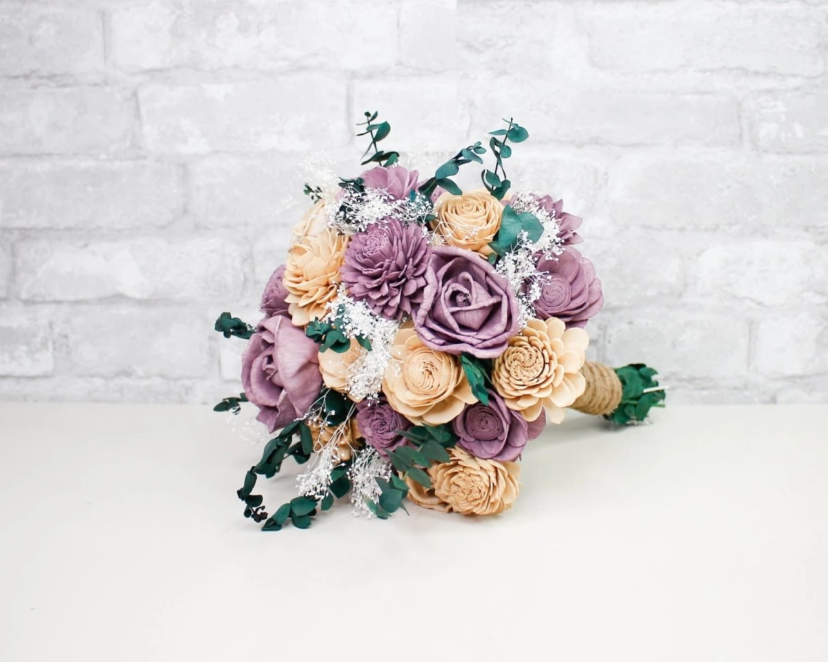 Tie The Knot Bridesmaid Bouquet 4 Tie The Knot Bridesmaid Bouquet - Image 2