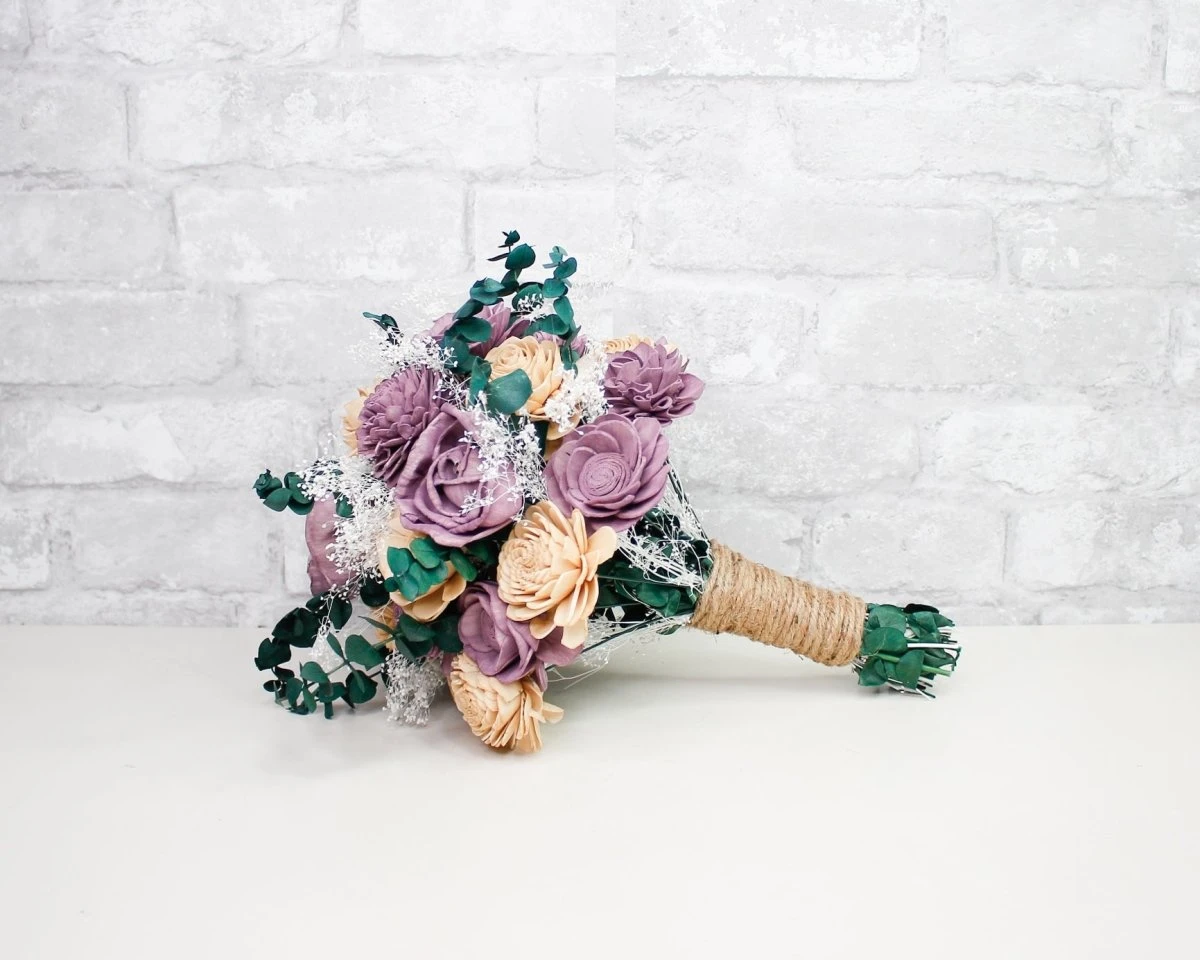 Tie The Knot Bridesmaid Bouquet 6 Tie The Knot Bridesmaid Bouquet - Image 4