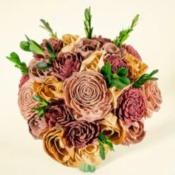 Vintage Charm Finished Bouquet - Medium -Flowers Sales 2024 vintage charm finished bouquet 239059
