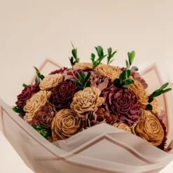 Vintage Charm Finished Bouquet - Medium -Flowers Sales 2024 vintage charm finished bouquet large 279137