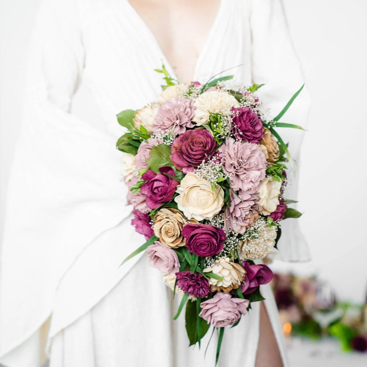 Vintage Vineyard Cascade Bouquet 5 Vintage Vineyard Cascade Bouquet - Image 3