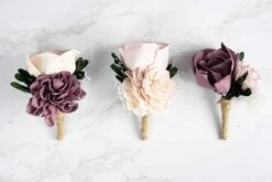 Zen Garden Boutonniere (Set Of 3)