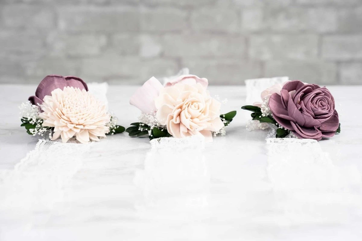 Zen Garden Corsage (Set Of 3) 4 Zen Garden Corsage (Set Of 3) - Image 2